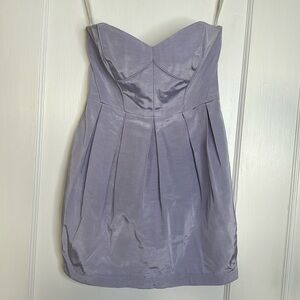 Shoshanna Jane Strapless Dress in Lavender 4
